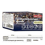 Електрогірлянда вулична Yes! Fun, 41 LED, тепло-біла, 2,8 м, статична, таймер, батарейки (975061), фото 5