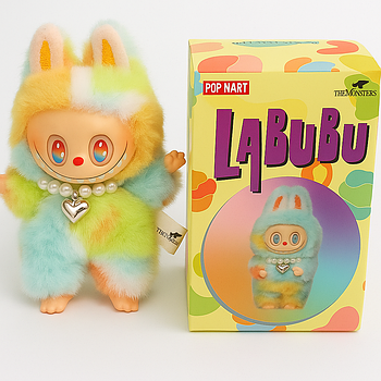 Лабубу 5 сезон м’яка іграшка брелок сюрприз у коробці
