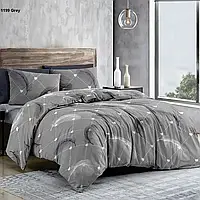 Постільна білизна бязь Флейм сірий