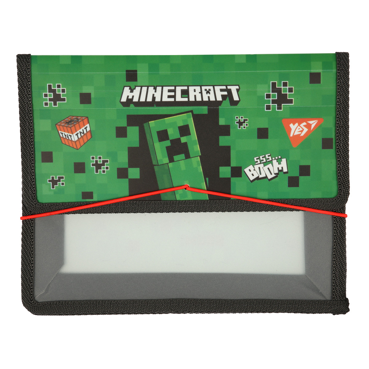Папка для зошитів YES пласт. на резинці В5 Minecraft (492307), фото 1