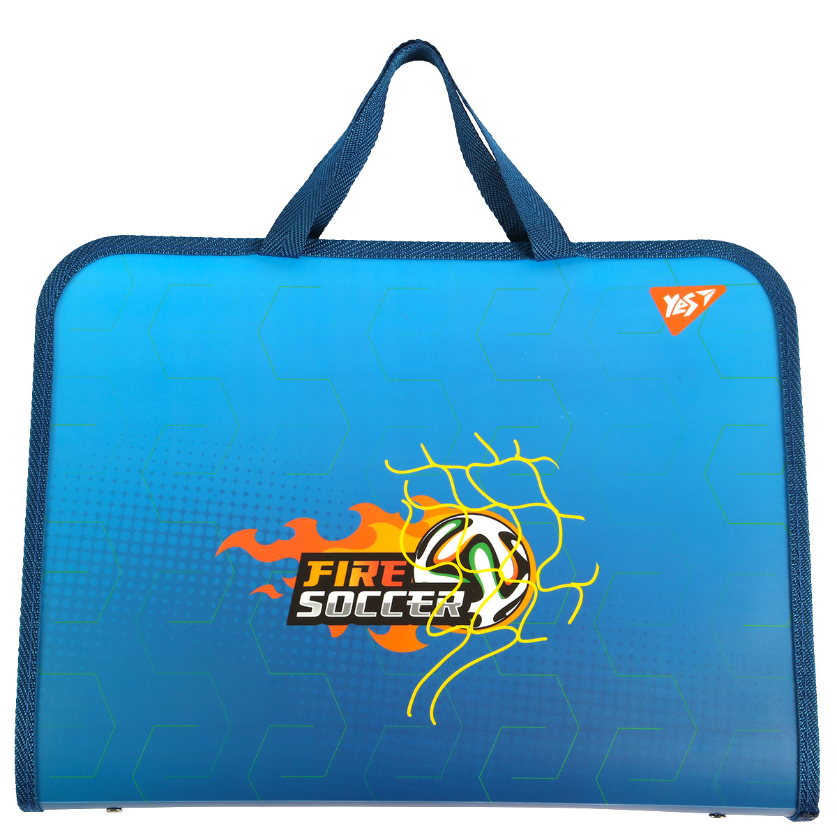 Папка-портфель Yes FC на блискавці з тканинними ручками Football (492311), фото 1