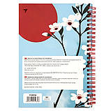 Блокнот YES А5 64 арк 7БЦ cпіраль Japan. Sakura лінія (152016), фото 4