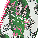 Блокнот YES А5 64 арк 7БЦ cпіраль Trend patterns лінія (152017), фото 2