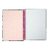 Блокнот YES А5 64 арк 7БЦ cпіраль Trend patterns лінія (152017), фото 3