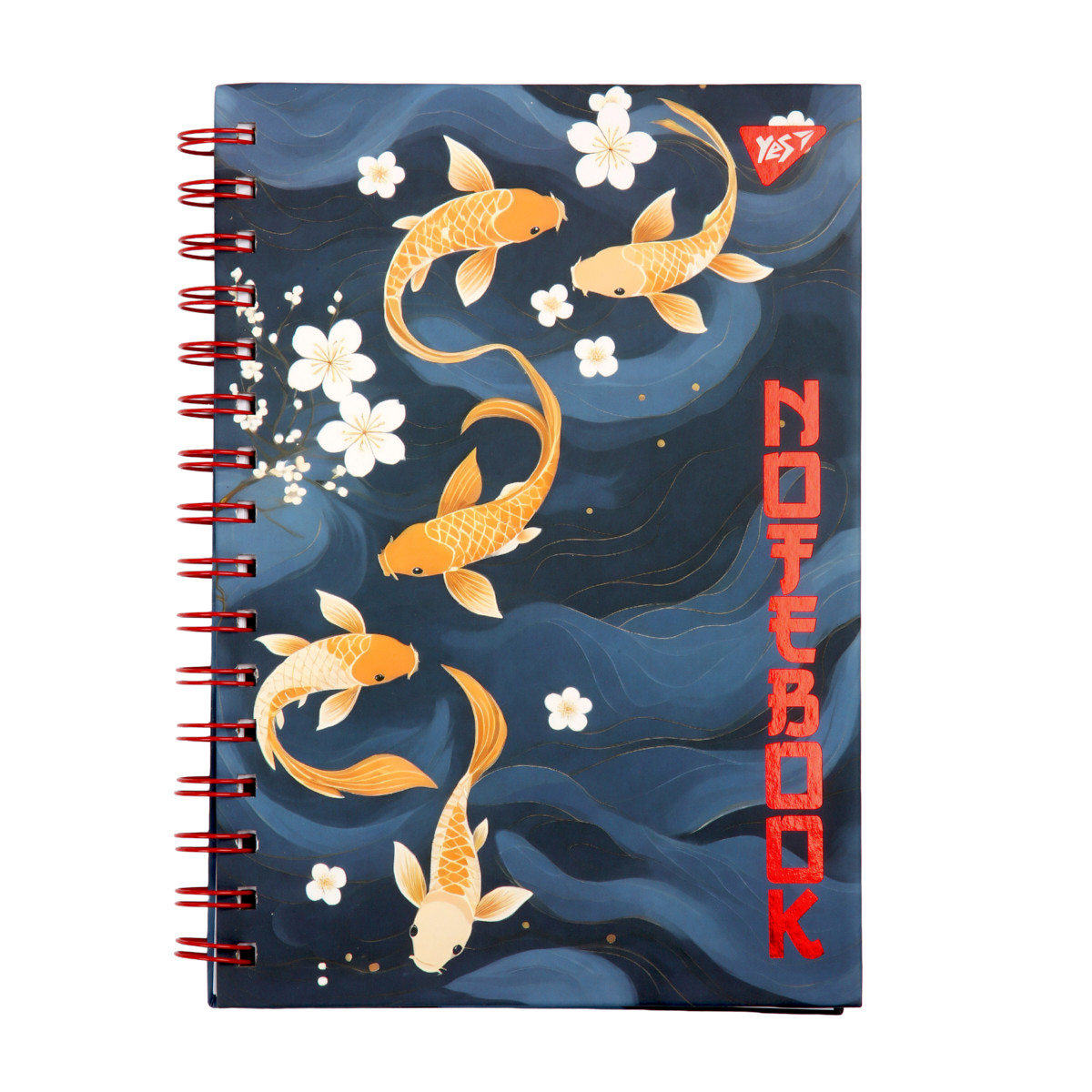 Блокнот YES А5 96 арк 7БЦ cпіраль Japan клітинка (152020), фото 1