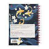 Блокнот YES А5 96 арк 7БЦ cпіраль Japan клітинка (152020), фото 4