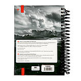 Блокнот YES А6 64 арк 7БЦ cпіраль Artistic moment клітинка (152025), фото 4