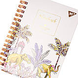 Блокнот YES А6 64 арк 7БЦ cпіраль Turnowsky клітинка (152028), фото 2