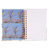 Блокнот YES А6 64 арк 7БЦ cпіраль Turnowsky клітинка (152028), фото 3