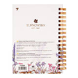 Блокнот YES А6 64 арк 7БЦ cпіраль Turnowsky клітинка (152028), фото 4