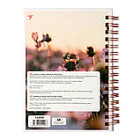 Блокнот YES А6 64 арк 7БЦ cпіраль Nature крапки (152030), фото 4