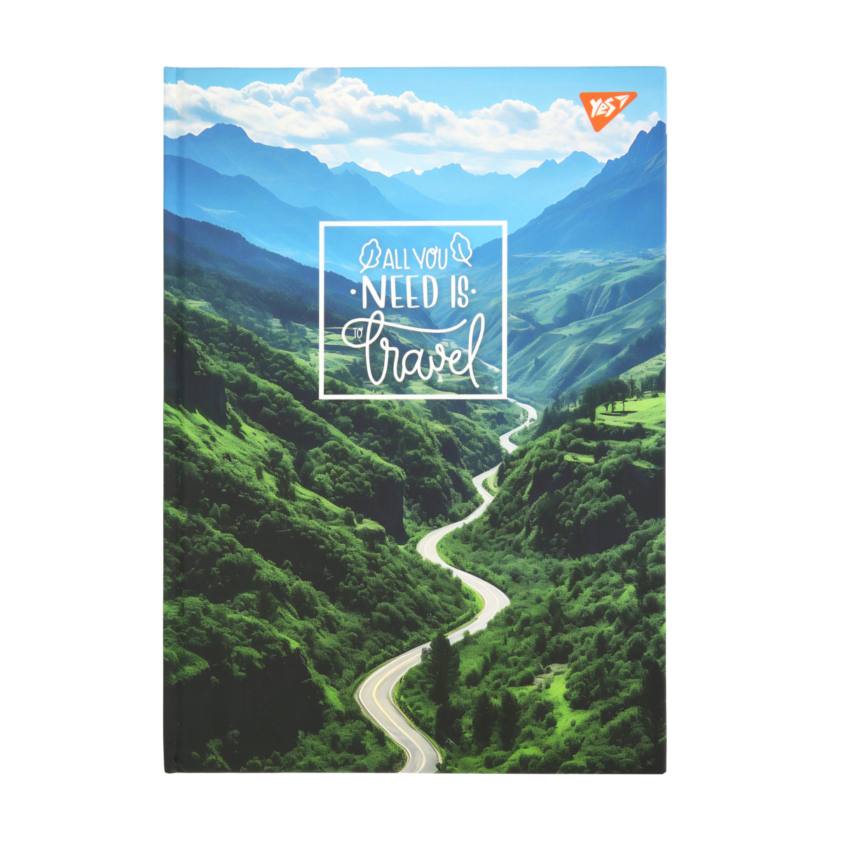 Блокнот YES А4 80 арк 7БЦ Need for travel лінія (152034), фото 1