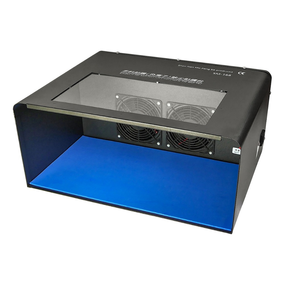 Безпилова камера Aida SM-168 (регулювання обдування, 2 типи освітлення, внутрішні габарити: 44,5-19,5 см