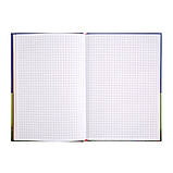 Блокнот YES А5 64 арк 7БЦ Ukrainian notebook клітинка (152046), фото 4