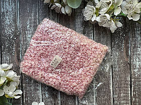 Полусини глянець перламутр із 6 мм, 250 г, пудрово-рожевого кольору