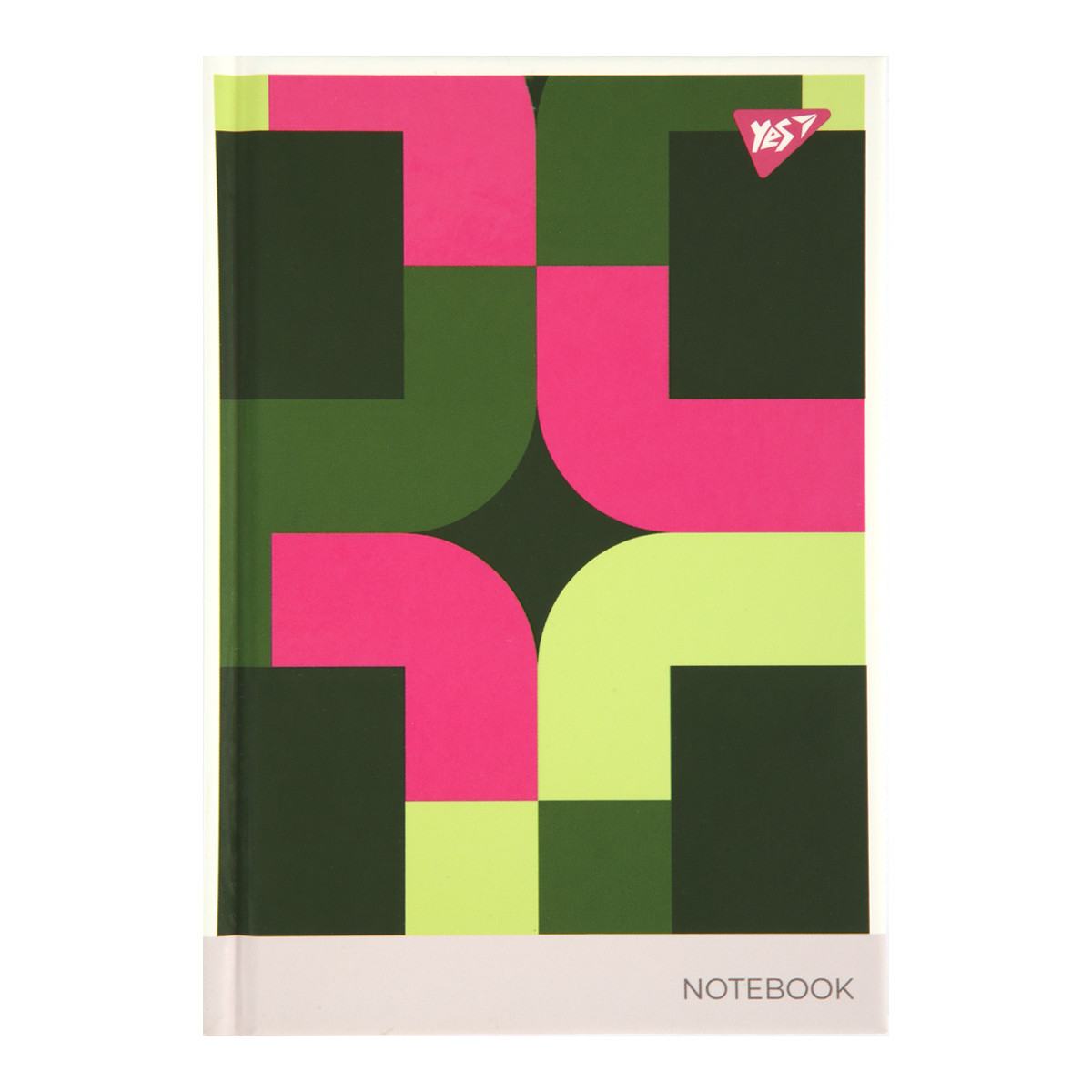 Блокнот YES А6 64 арк 7БЦ Abstraction. Black лінія (152064), фото 1
