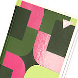 Блокнот YES А6 64 арк 7БЦ Abstraction. Black лінія (152064), фото 2