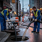 Бензинова мотопомпа 4,8 кВт, NPO БУР 25-45 / Агрегат мотонасосний / Насос для брудної води, фото 5