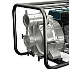 Бензинова мотопомпа 4,8 кВт, NPO БУР 25-45 / Агрегат мотонасосний / Насос для брудної води, фото 9