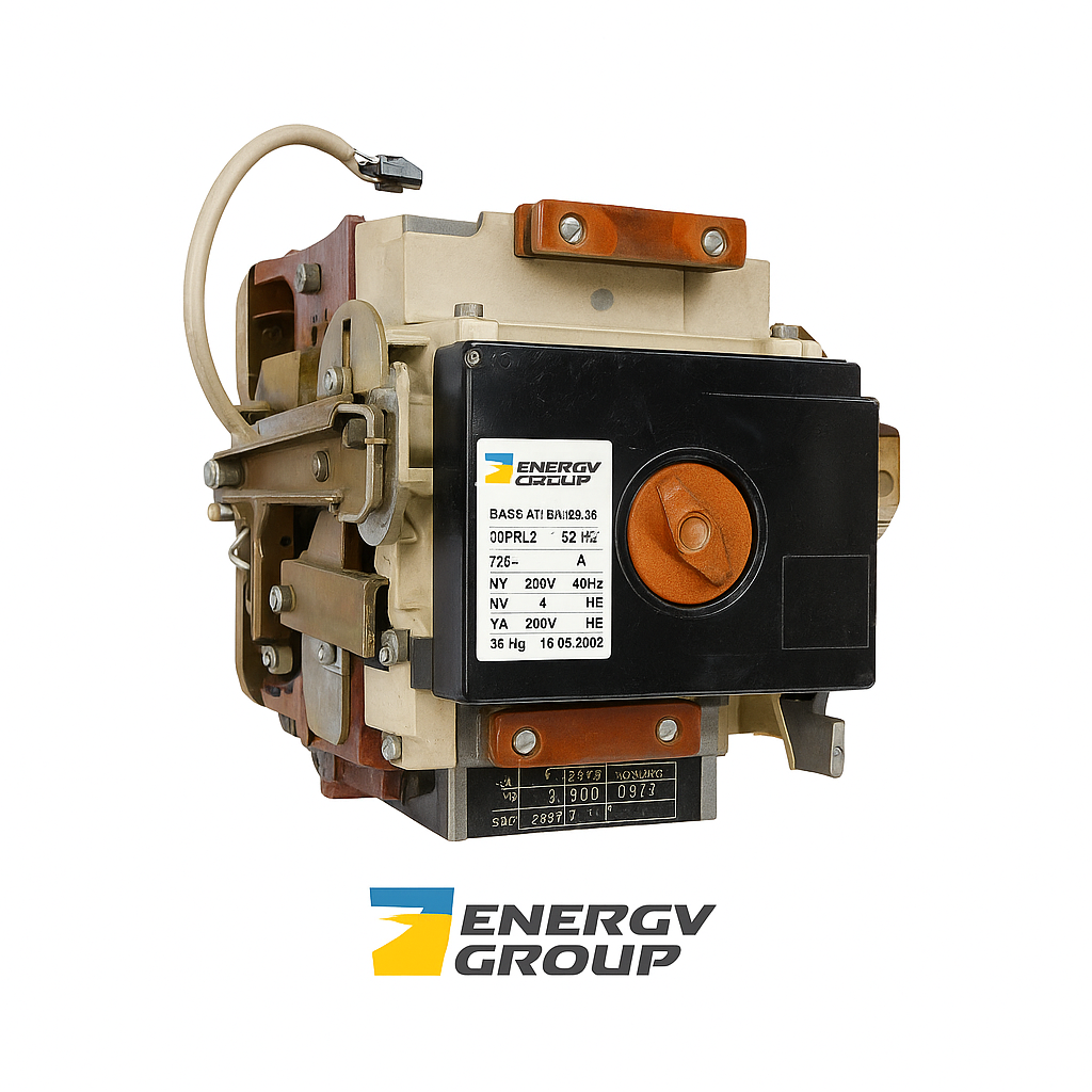 Вимикач ВА53-41 344770 1000А викатний з електромагнітним приводом, фото 1