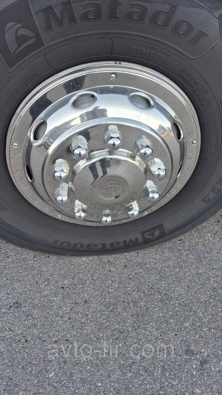 Ковпак передній R22,5  (нержавійка) TIR , Автобус Ковпак передній 22,5 Автобус, фото 1