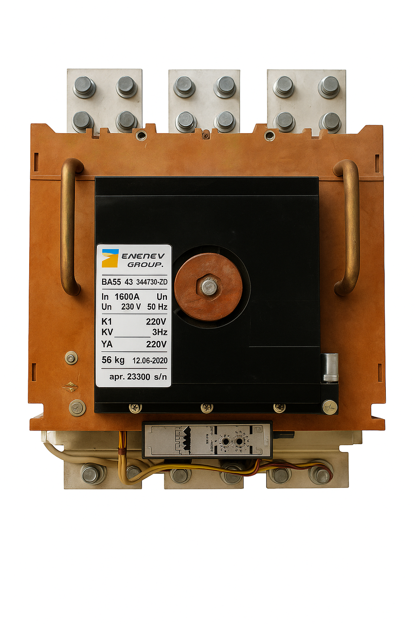 Вимикач ВА55-41 344750 1000А МРТ-4 стац з електромагнітний привод, фото 1