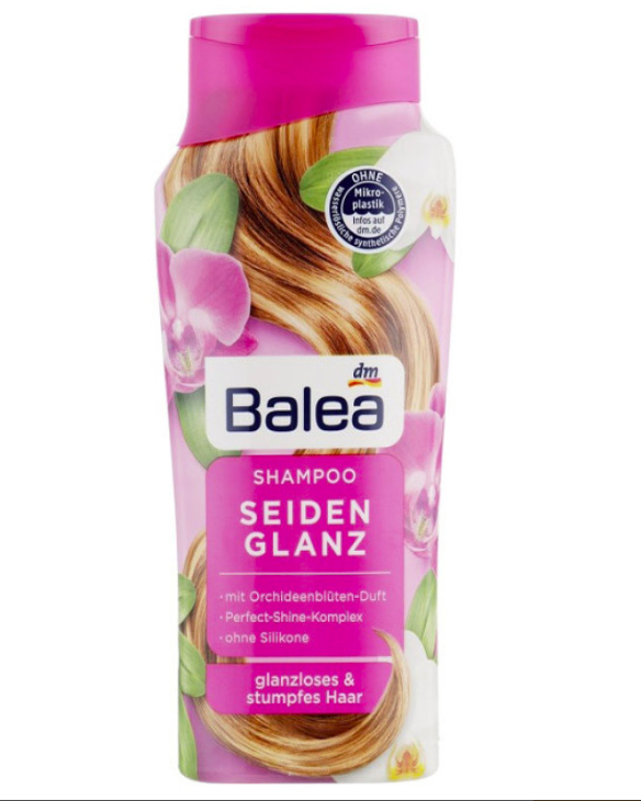 Шампунь Balea Balea Seiden Glanz  «Шовковий блиск», 300 мл Німеччина, фото 1