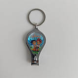 Брелок Парочка. Ukraine (кусачки-відкривачка). Металевий (20826), фото 3