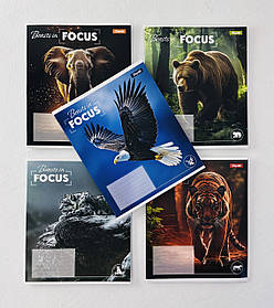 Зошит 48 листів у клітинку Beasts in focus (768060) 1 вересня
