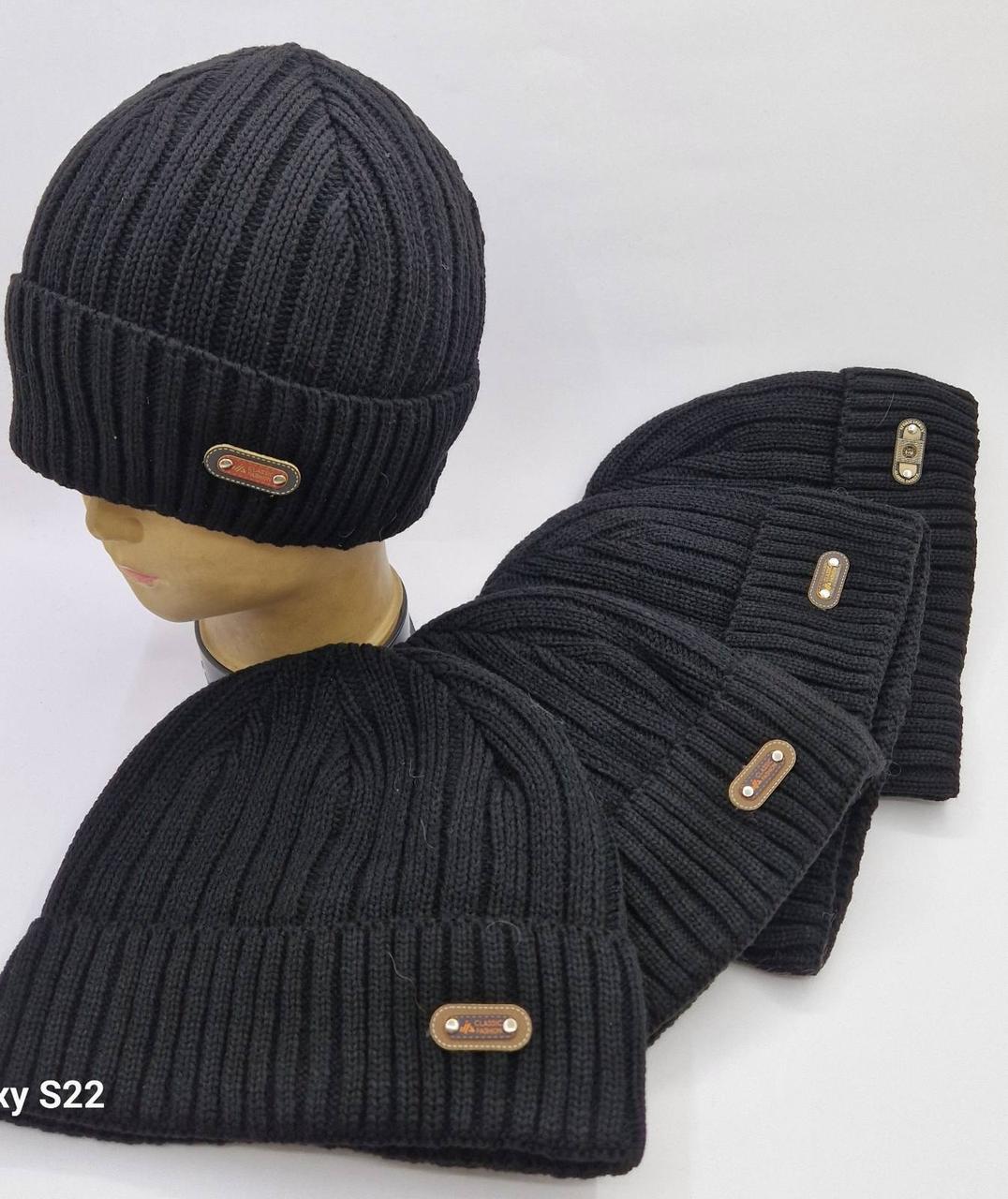 Зимові чоловічі шапки на флісі від виробника Одеса