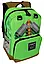 Рюкзак Minecraft "Крипер/Кирка" — Шкільний/Міський для фанатів гри (Зелений), фото 2