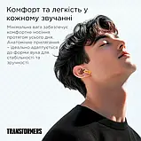 Бездротові навушники TRANSFORMERS TF-T51 — Bluetooth 5.0, час роботи 4 години, фото 10