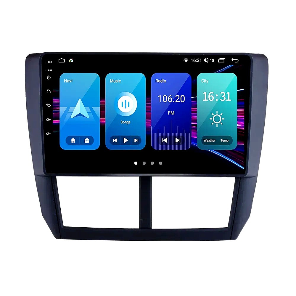 Штатна магнітола андроїд SUBARU FORESTER 2008-12 Автомагнітола 2дин 2/32, штатний головний пристрій субару, фото 1