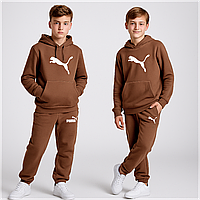 Теплий Костюм на флісі для хлопчика 152-164 см 003658 Туреччина Коричн