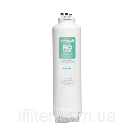 Мембрана Ecosoft 400GPD для фільтра зворотного осмосу CROSS60 (CSVRO400DFRO), фото 1