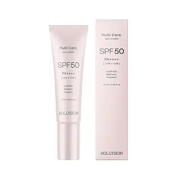 Сонцезахисний крем для обличчя HOLLYSKIN Multi Care SPF 50, 10 мл (0397h)