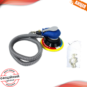 Пневматична орбітальна шліфувальна машина 125мм 150мм Kraft&Dele KD1419 орбітальна шліфмашина