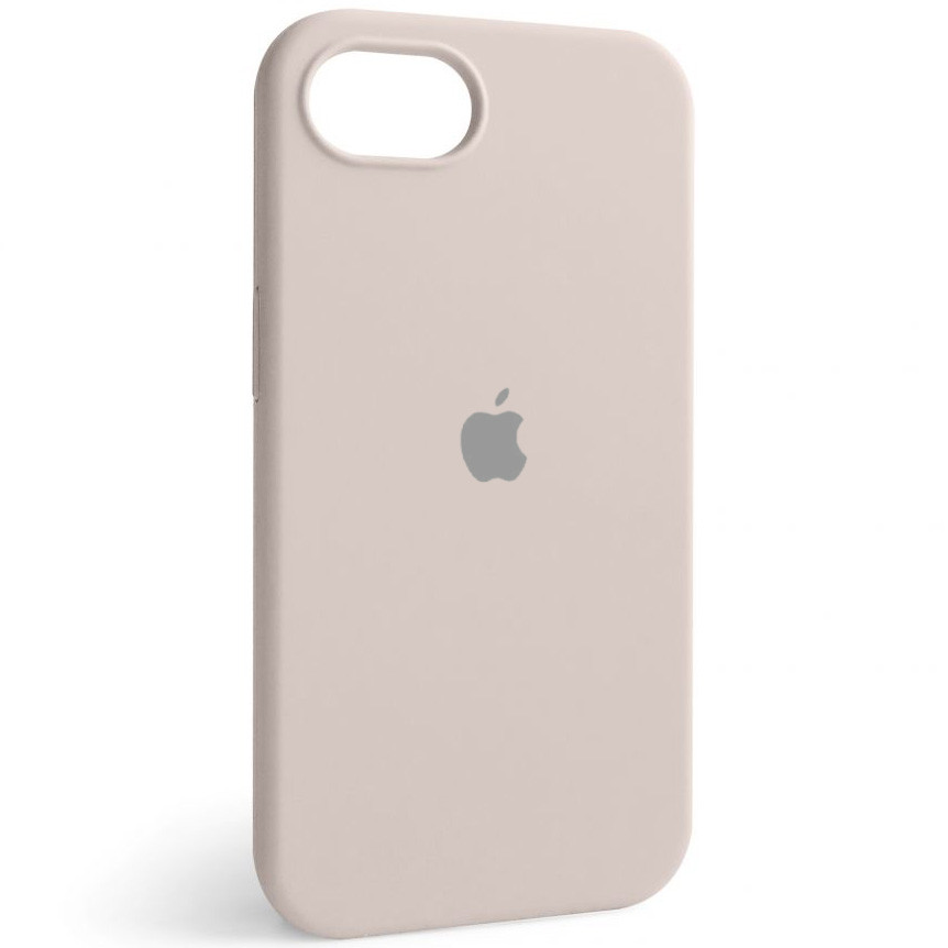 Чохол Silicone Full Cover для Apple iPhone 16e Grey Pink, фото 1