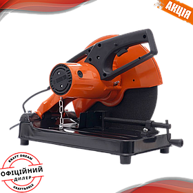 Дискова торцювальна пила для металу 2900Вт 3800об/хв 355мм Kraft&Dele EC553P монтажна дискова пилка