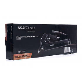 Пневматичний змащувальний пістолет 500 мл Kraft Dele KD1449 пневматичний шприц-мастильник