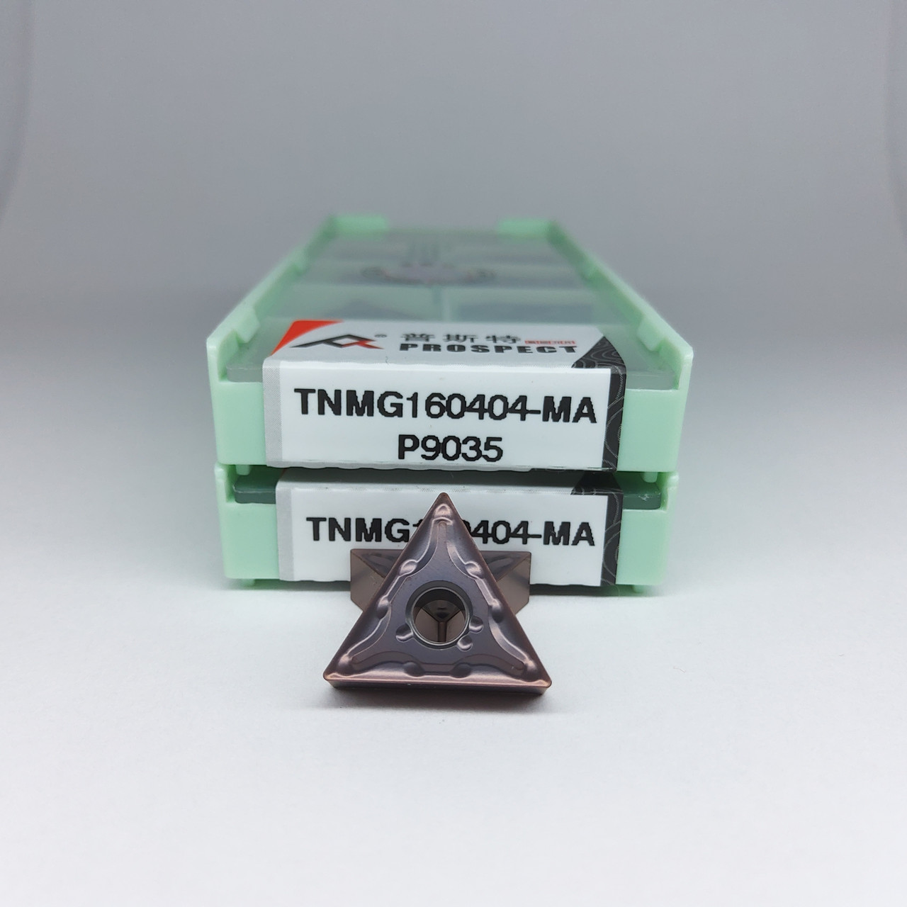 TNMG160404-MA P9035 PROSPECT (Сталь, Нержавіюча сталь, Чавун) Твердосплавна пластина