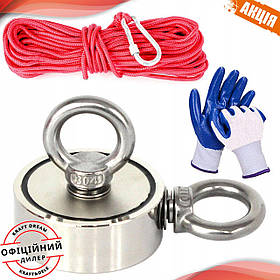 Промисловий неодимовий магніт 240 кг Kraft&Dele KD10416 рідкоземельний магніт