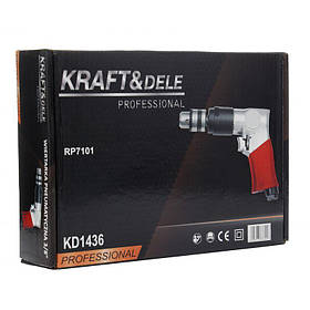 Потужний дриль 3/8" Kraft&Dele KD1436 дриль електричний