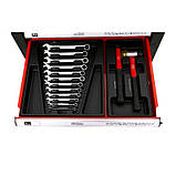 Сервісна шафа з набором інструментів 263 ел. Kraft Dele KD361 шафа для майстерень, фото 9