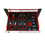 Сервісна шафа з набором інструментів 263 ел. Kraft Dele KD361 шафа для майстерень, фото 10