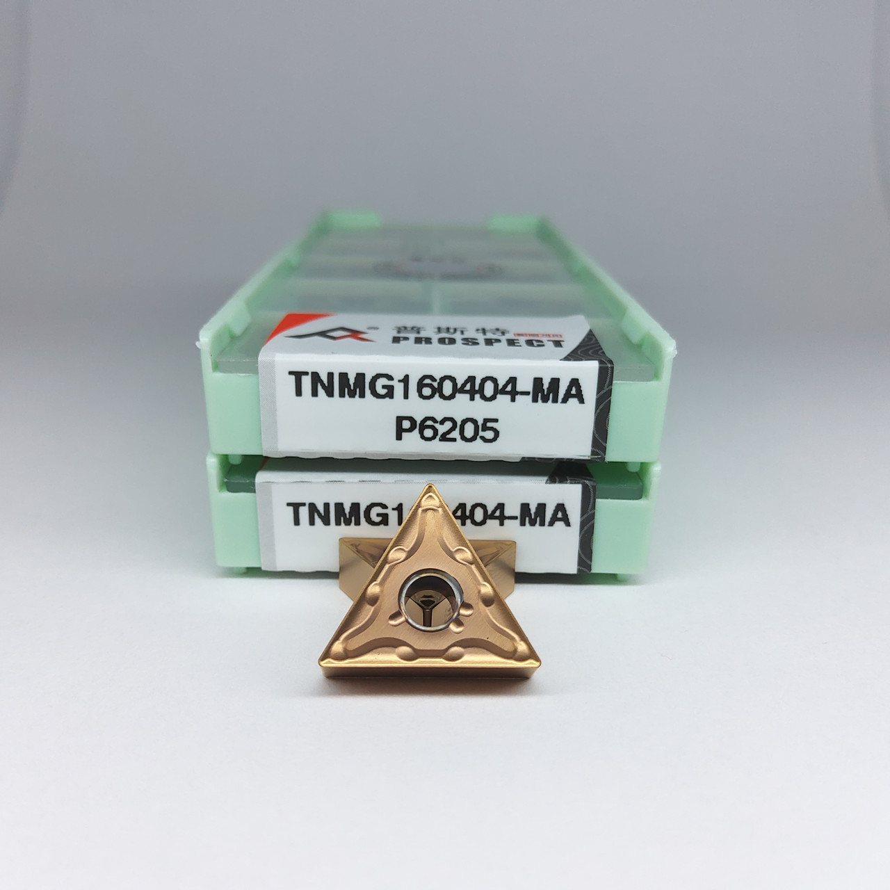 TNMG160404-MA P6205 PROSPECT (Сталь, Нержавіюча сталь) Твердосплавна пластина