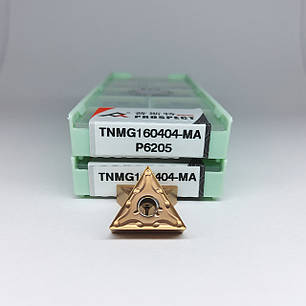 TNMG160404-MA P6205 PROSPECT (Сталь, Нержавіюча сталь) Твердосплавна пластина, фото 1