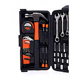 Набір інструментів сталь 140 шт Kraft&Dele KD10462 універсальний набір, фото 6