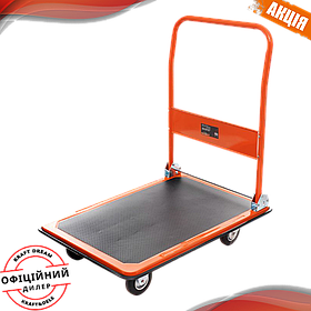 Візок платформний складський 300 кг Kraft&Dele KD3090 візок-платформа