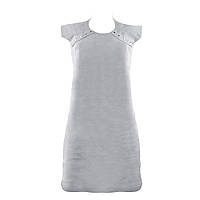 Фартух зварювальника з натуральної шкіри, сірий